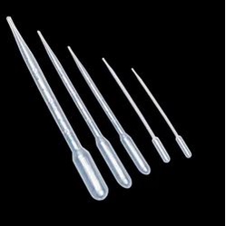 Set of 6 Glass Graduated Lab Pipette Droppers for Liquid & Oil  0.5/1/2/3/5/10ml
