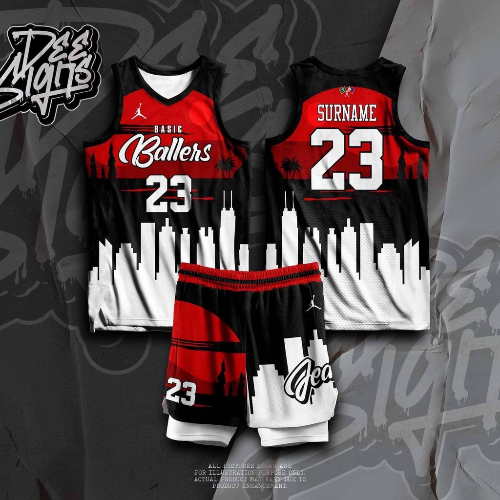 Basketball Jersey Design 2023 Basketball Ballers 09 Jersey Full