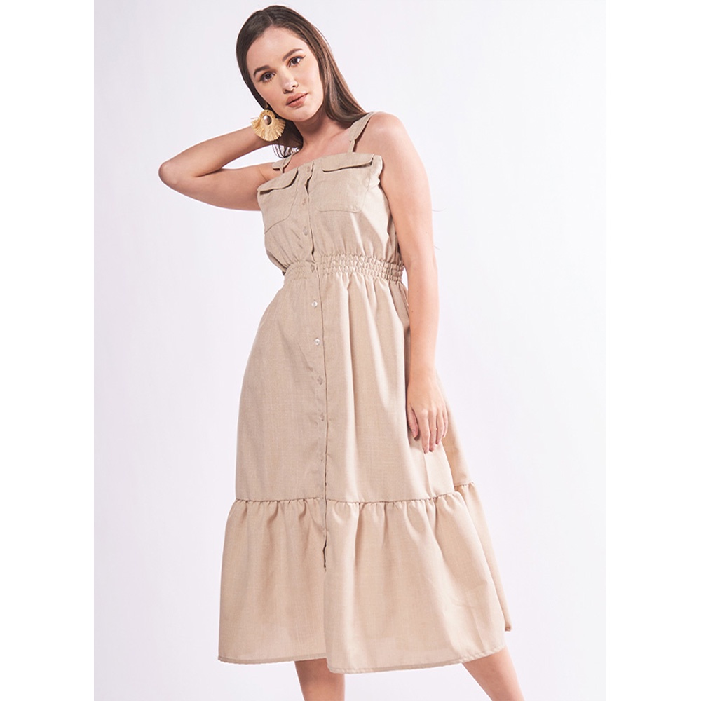 Yuna Pants - Light Beige