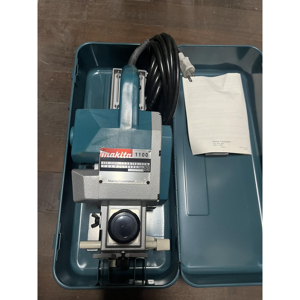 Makita Hand Planer Model No 1100 Original Made in Japan Old stock
