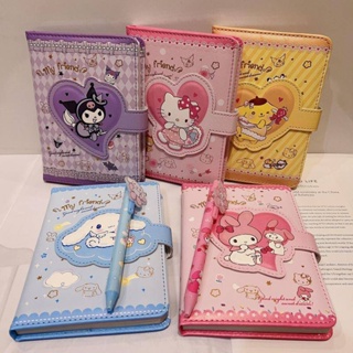 6pcs Sanrio Notebook Spiral Sketchbook Hello Kitty Kuromi Cinnamorol  Notepad Journal Planner Office School Stationery Supplies - AliExpress