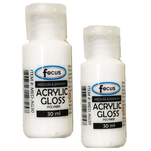 Focus Medium And Varnish Gloss Matte Outdoor Sealer 30ml Acrylic Paint