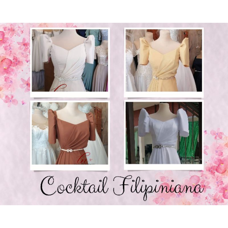 Cocktail filipiniana cheap