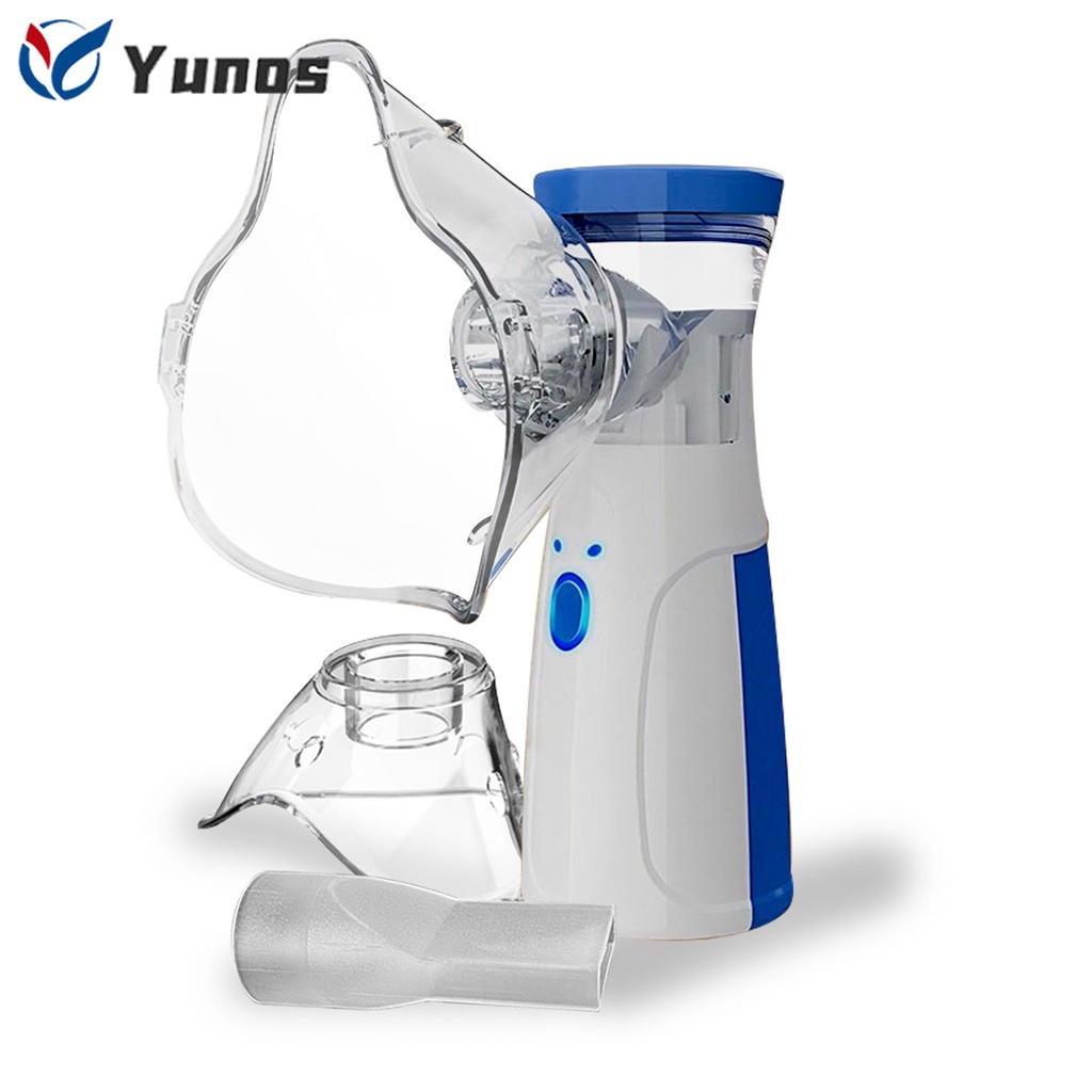 Yunos Portable Nebulizer Rechargeable For Asthma Ultrasonic Spray Asthma Inhaler Nebulizer