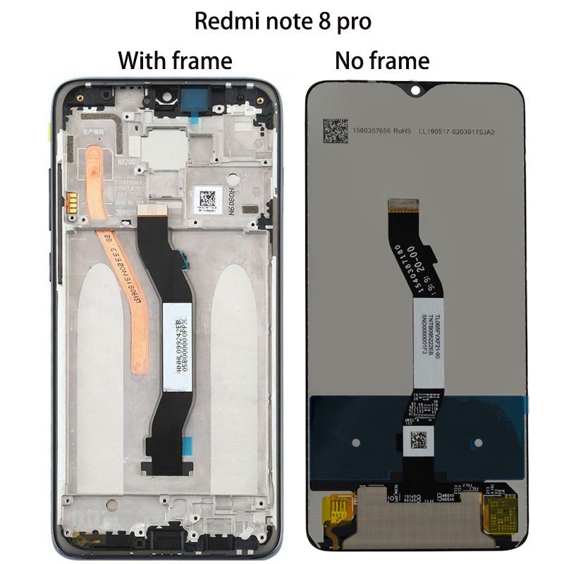 Original Xiaomi Redmi Note 8 Pro LCD Display Touch Screen Digitizer ...
