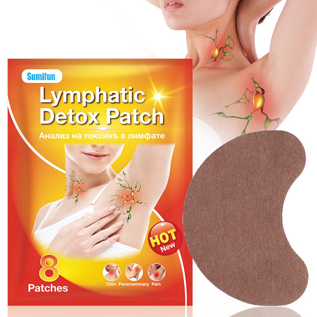 ACS-8Pcs/Set Lymph Patch Quick Absorb Removing Dirt Ultra Thin ...