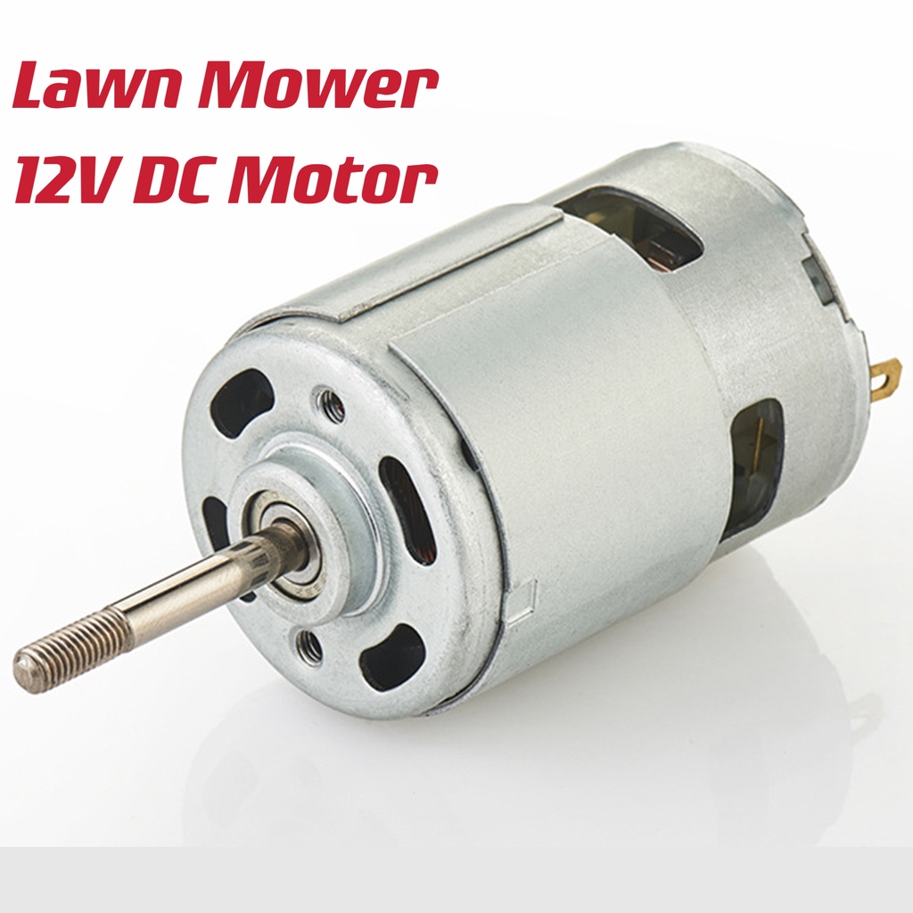 RS755 12V DC Motor For Lawn Mowers Electric Grass Cutter Motor DC Motor ...