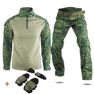  H World Shopping Men Tactical BDU Combat Uniform Jacket Shirt &  Pants Suit for Army Military Airsoft Paintball Hunting Shooting War Game  Woodland (S): Clothing, Shoes & Jewelry
