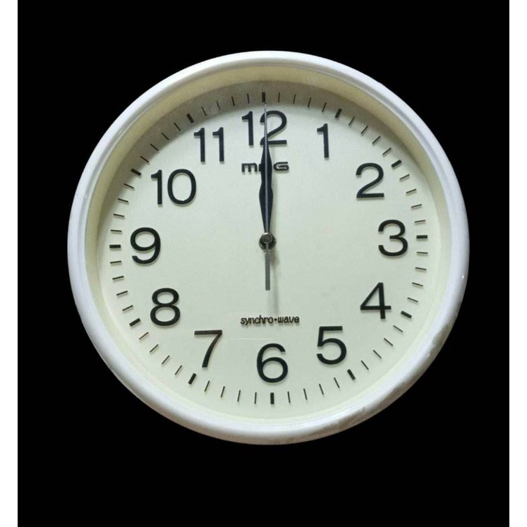 MAG SYNCHRO WAVE WALL CLOCK FROM JAPAN PRELOVED SRH2/8 | Shopee Philippines