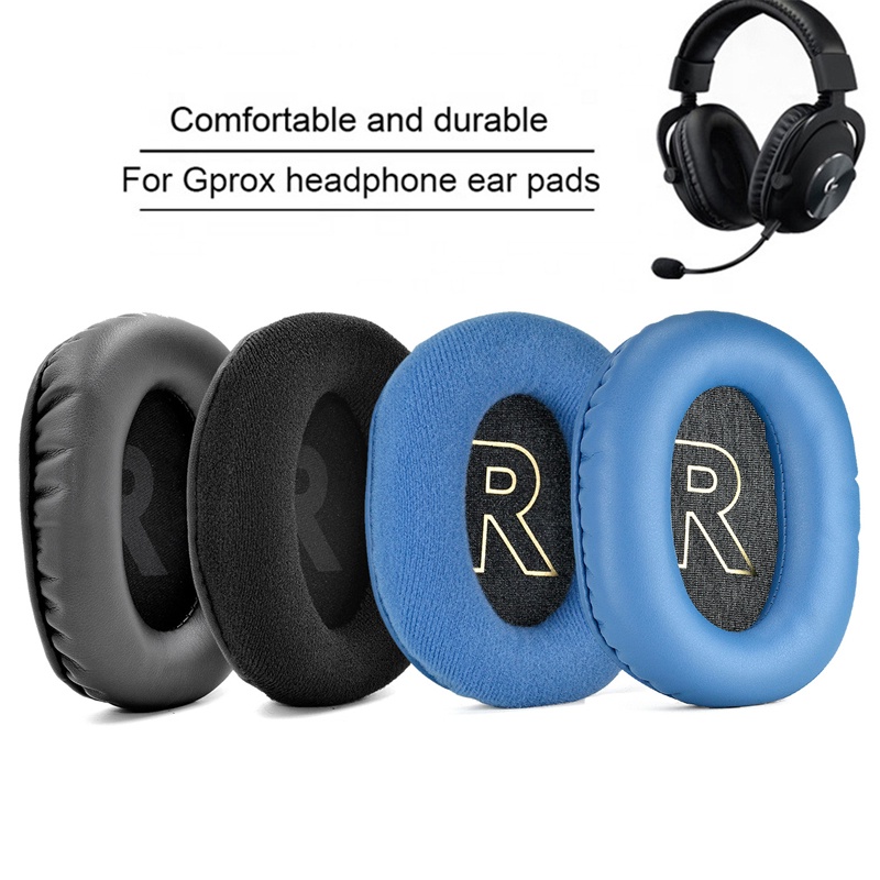 1 Pair Ear Pads for Logitech G Pro / G Pro X Gaming Headphone Earpads