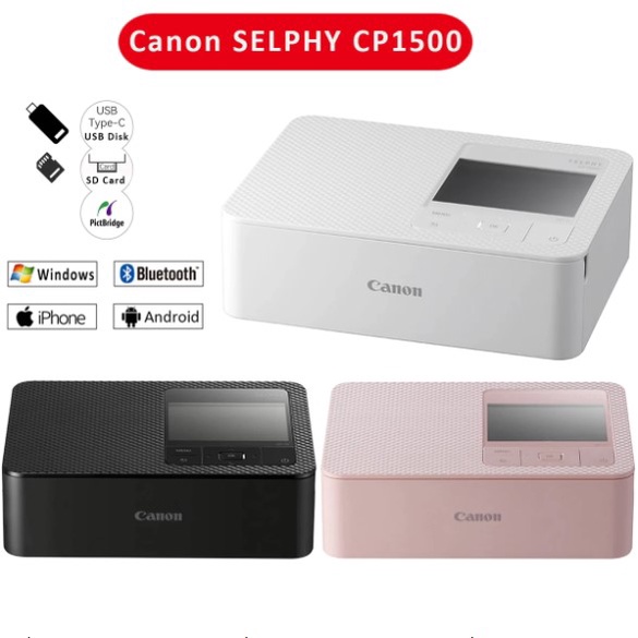 Canon SELPHY CP1500 Compact Photo Printer Shopee Philippines