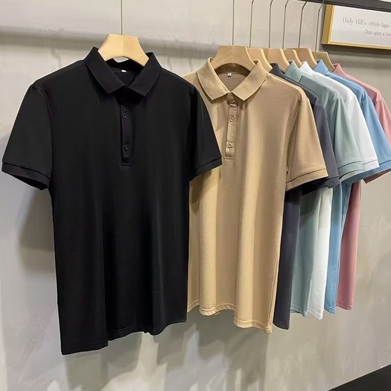 [2023 New Arrival] Plain Polo Shirt For Men Classic Cotton Fashion