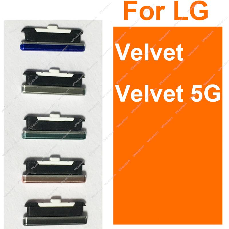 Power Volume Side Buttons For LG Velvet Velvet 5G Volume Power Small ...