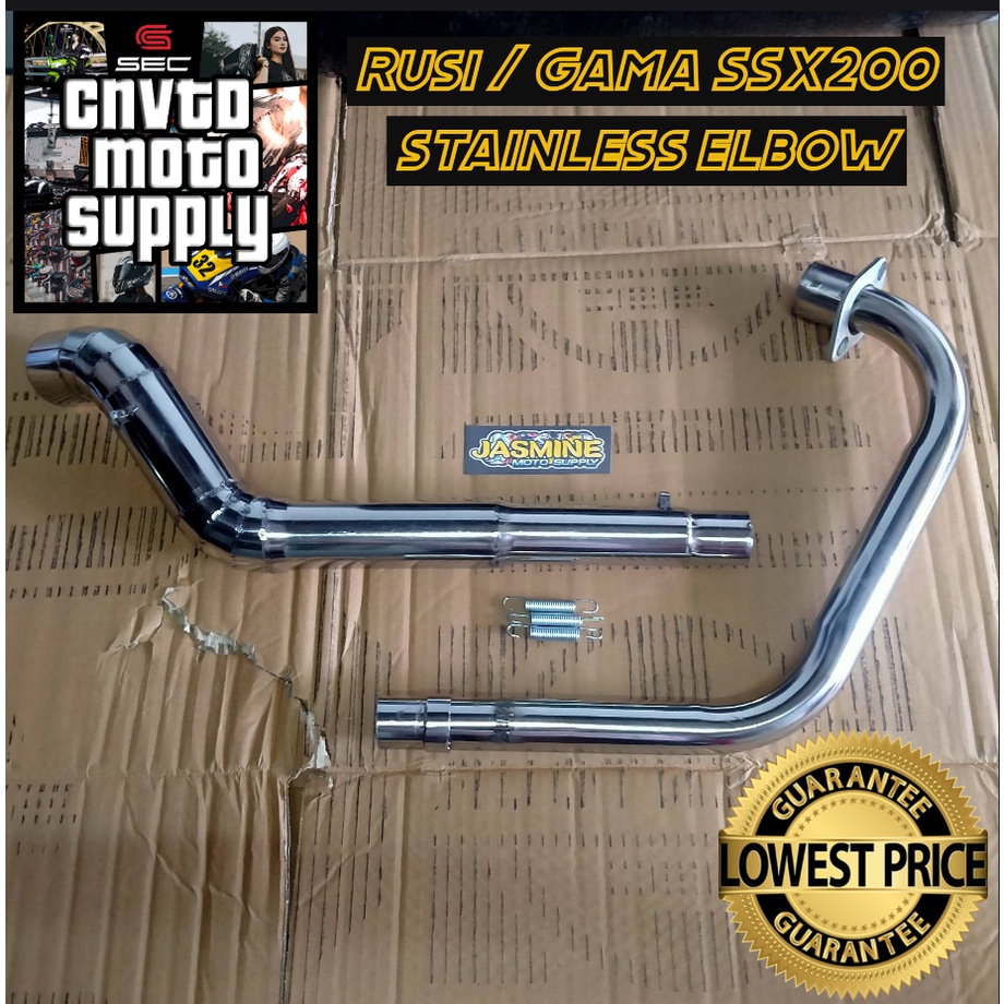 Rusi Gama Ssx 200 Stainless Elbow Shopee Philippines