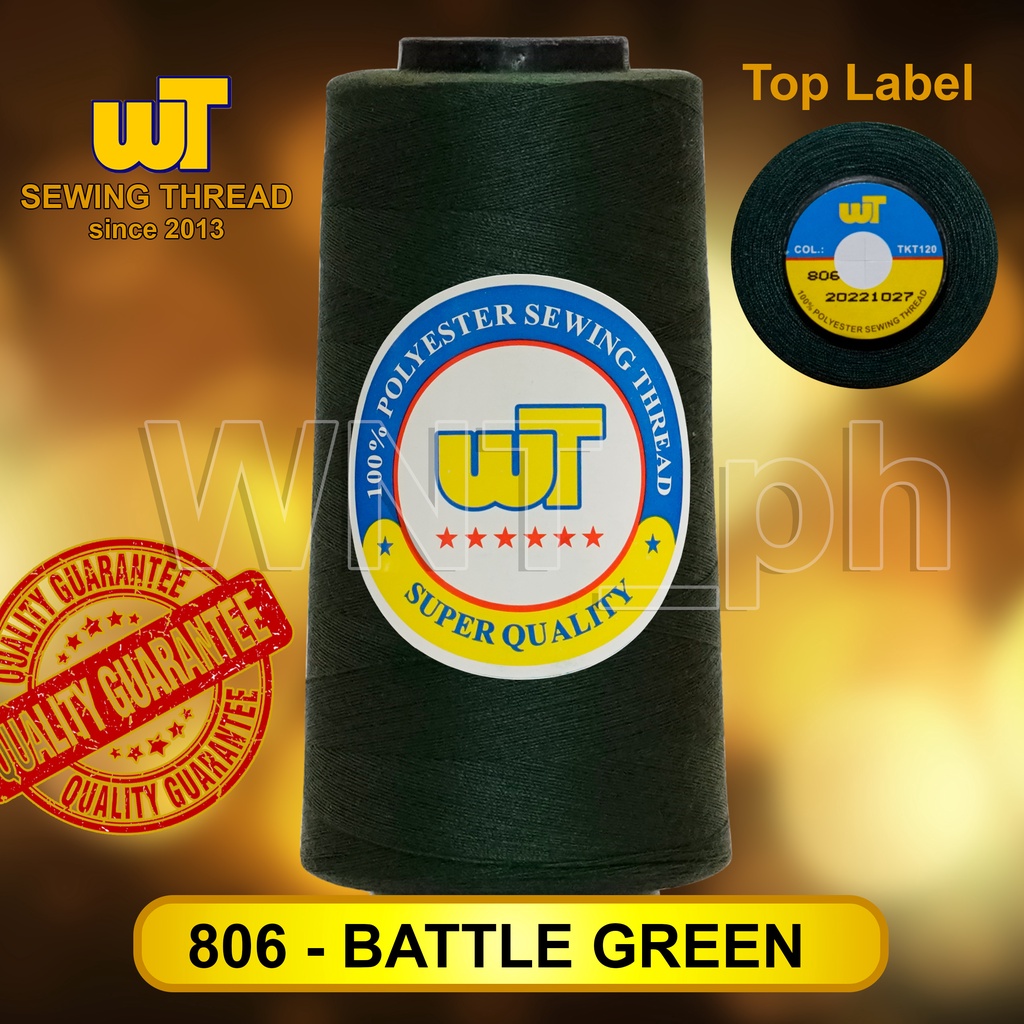 WT 3000 tkt120 SEWING THREAD Sinulid High Quality 100g per cone ...