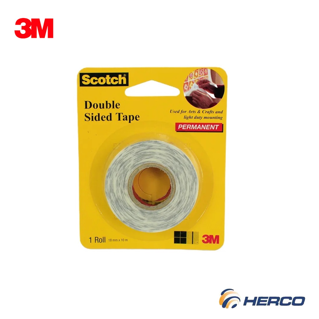 3M Scotch DoubleSided Tape 18mm x 10 Meter (1pc) Shopee Philippines