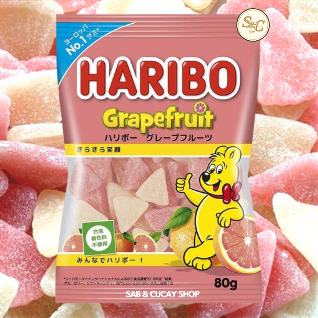 Grapefruit candy store