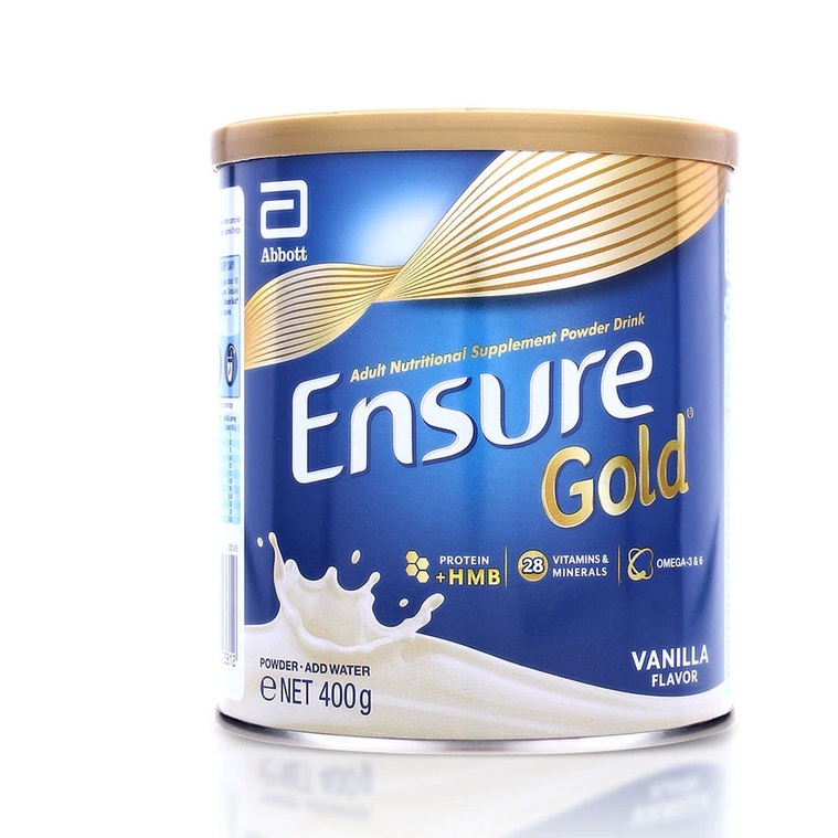 Ensure Gold Vanilla Powdered Milk Adult Nutritional Supplement 400g ...