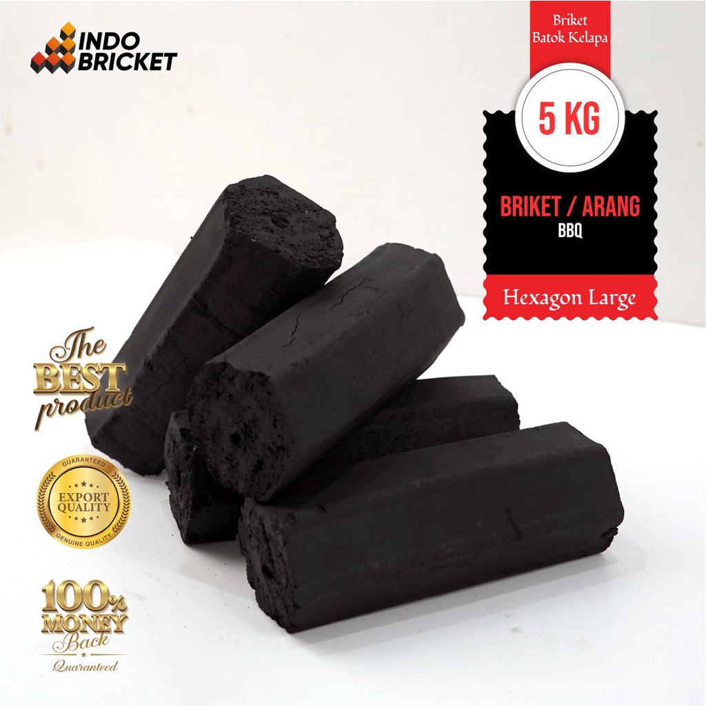 Charcoal/briquettes/charcoal Coconut Shell BBQ Hexagon Export Quality