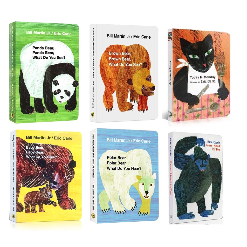 Eric Carle Collections (6 books in a set) | Shopee Philippines