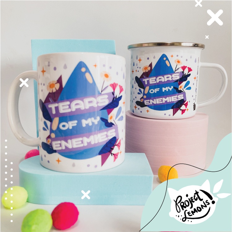Project Lemons - Tears of My Enemies Mug | Enamel Mug | Ceramic Mug ...