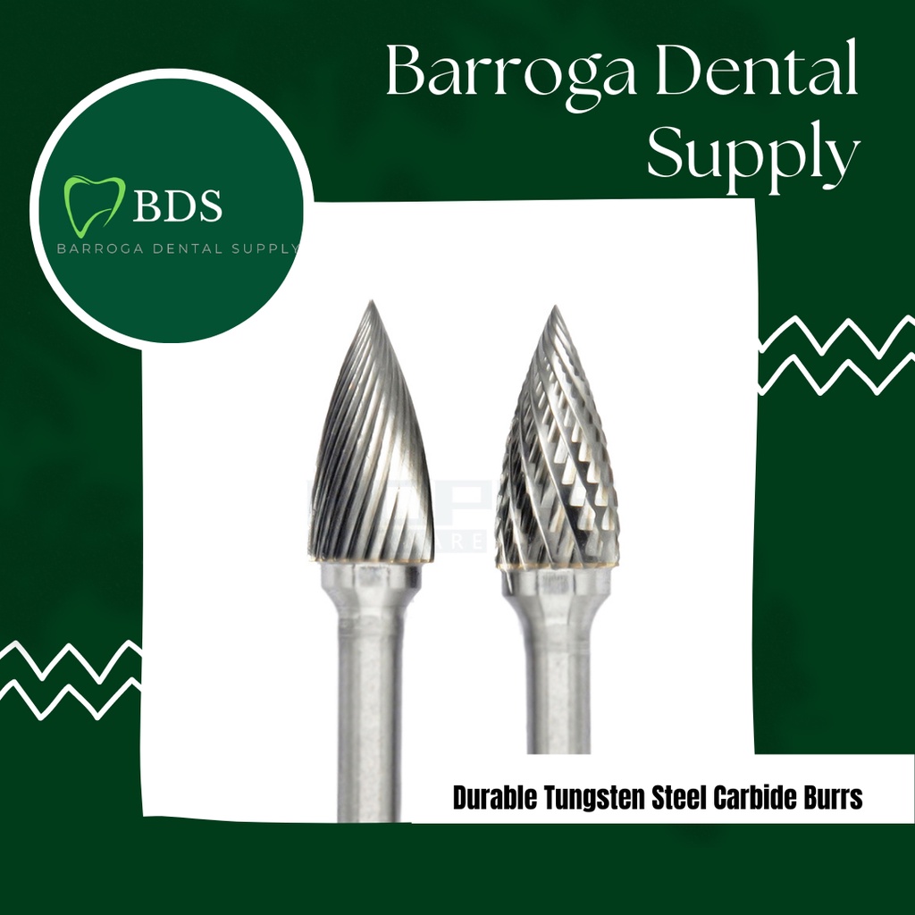 Tungsten Steel Carbide Rotary Burr Set Porting Tool for Metal Carving, Engraving, Polishing for