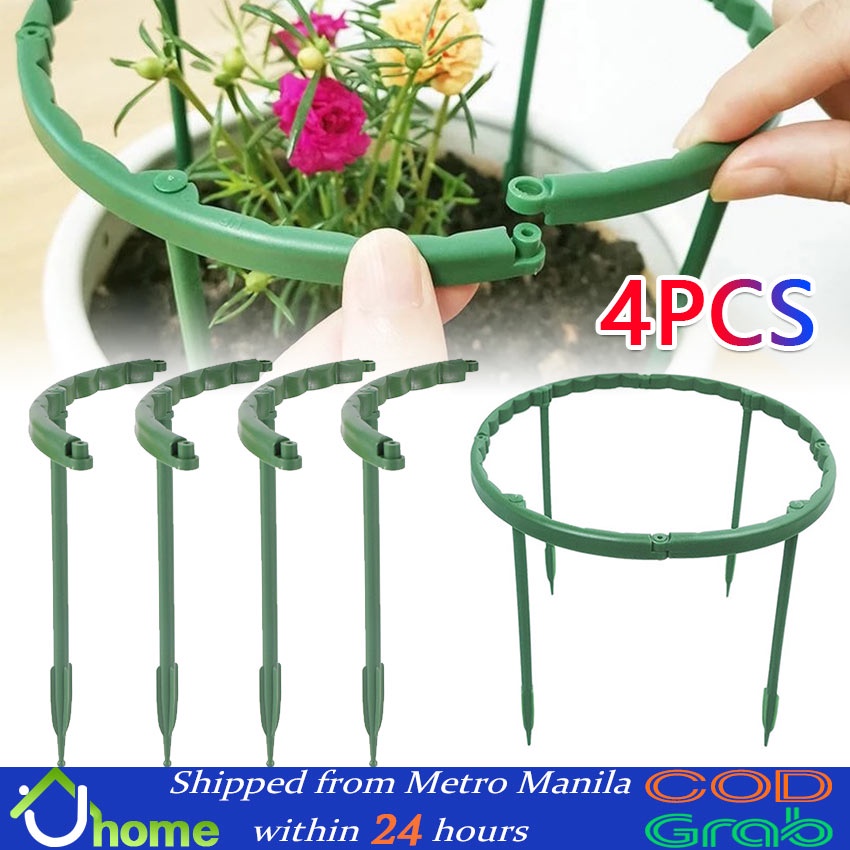 【SOYACAR】Flower Plant Support Cage Bonsai Tool Stand Holder Semicircle ...