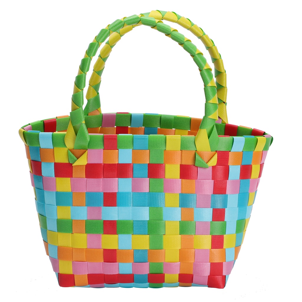 [READY STOCK] Grocery Bag Storage Basket Woven Crossbody Bags for Women