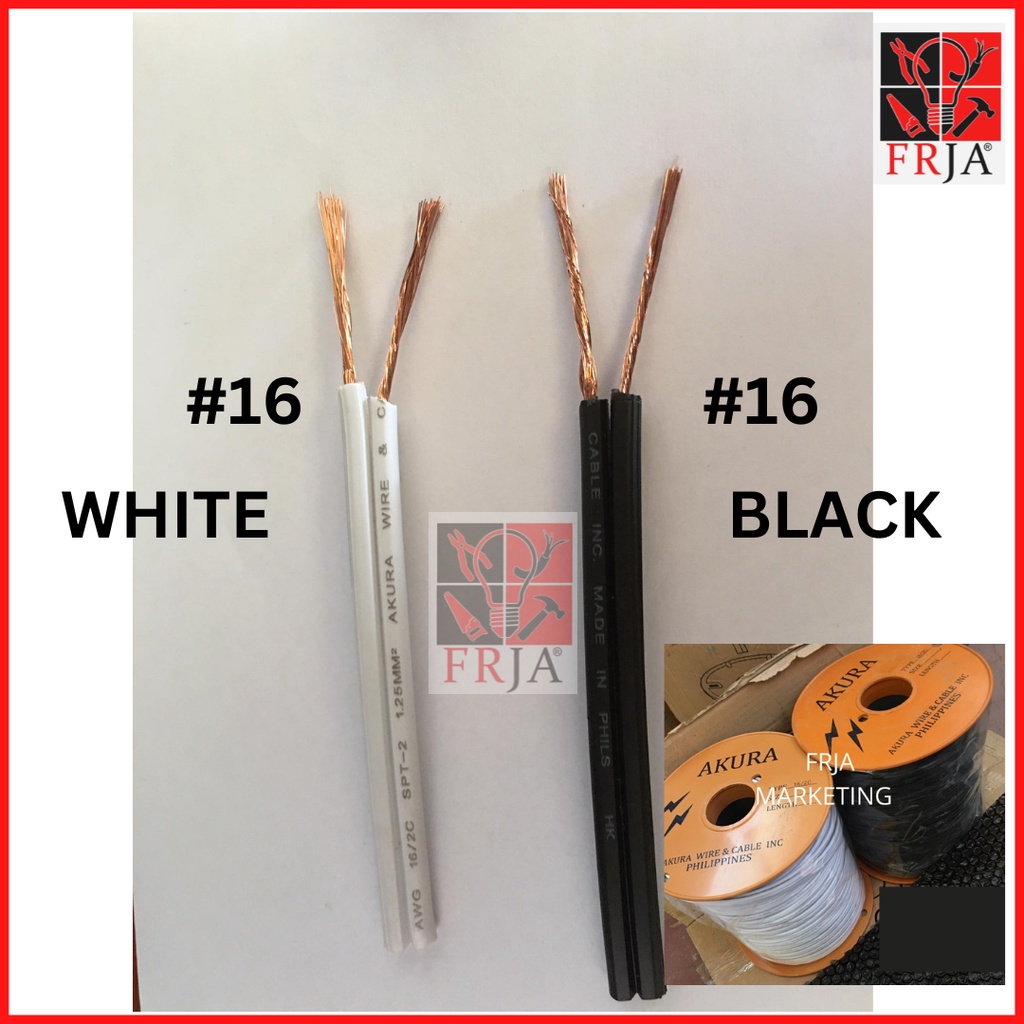 FLAT CORD WIRE (PER METER) 16 (for extension) Shopee Philippines