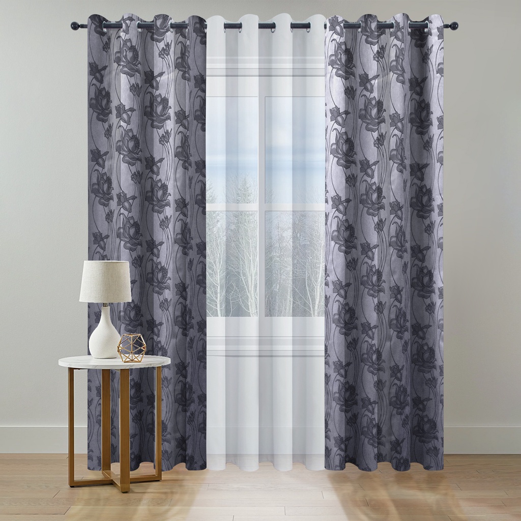 New Assorted Luxury High Quality WIndows Curtain Brocade With Grommet ...