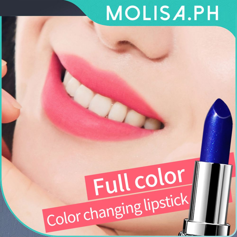 2023 new Blue Rose Change Color Lipstick Magic Blue Lipstick Change