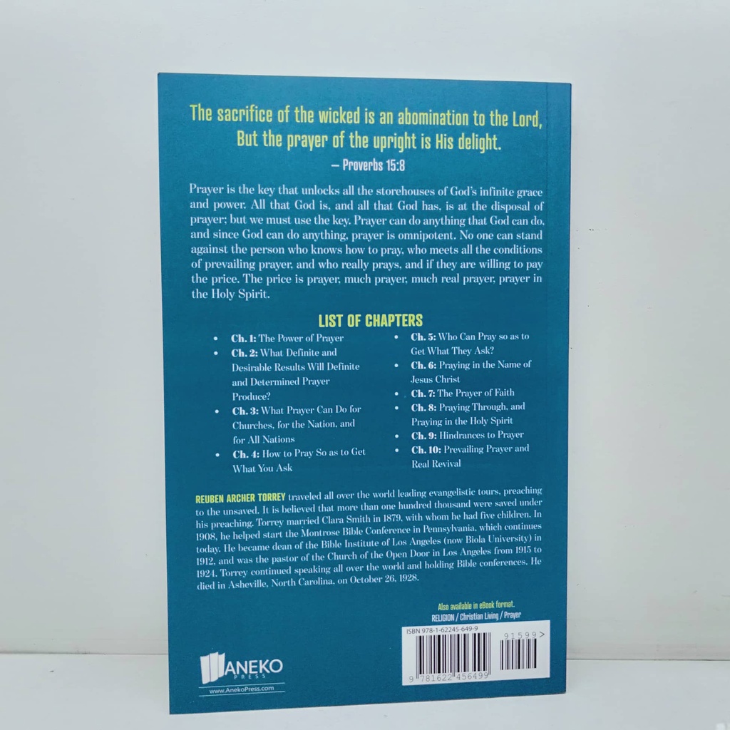 THE POWER OF PRAYER AND THE PRAYER OF POWER (SOFTCOVER) By (author ...