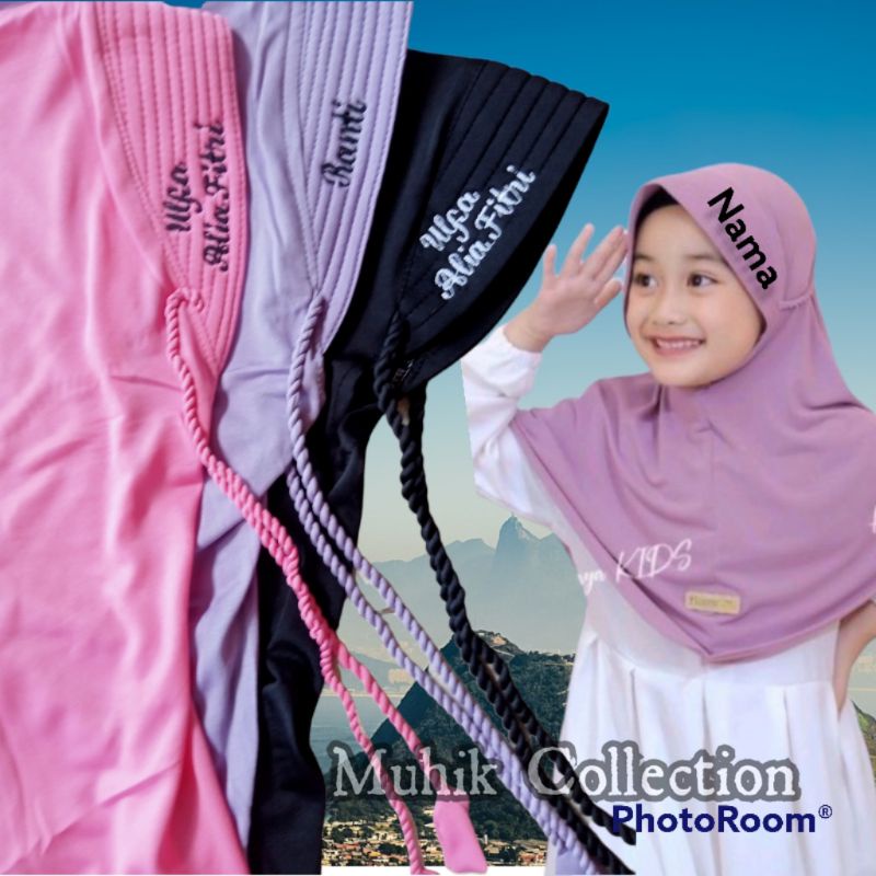 Marhaban YA RAMADHAN Children's Veil Can Request Names, Children's