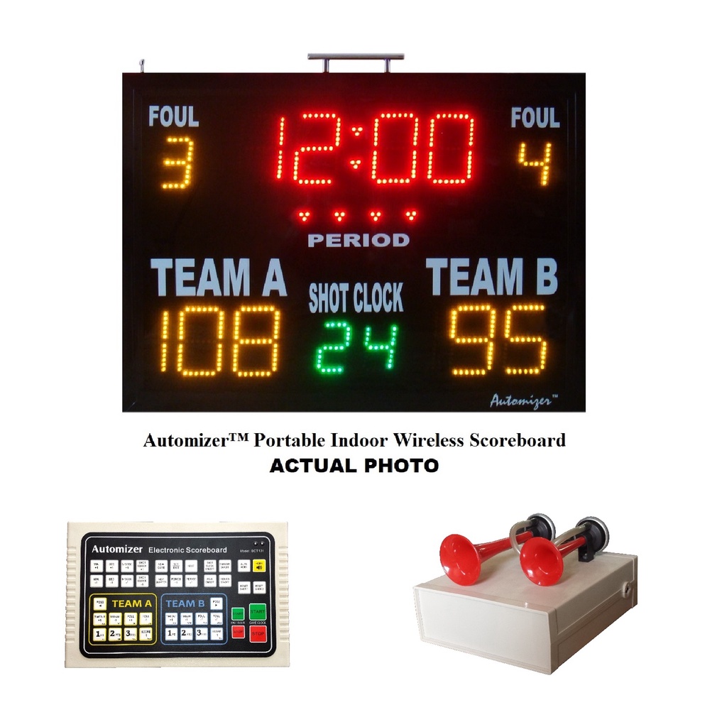 Automizer Portable Electronic LED Wireless Basketball Digital