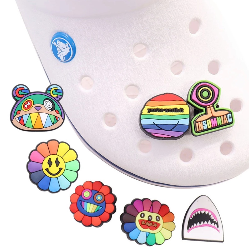 13pcs Cute Drew House Jibbitz Charm Justin Bieber Shoe Charms Pin