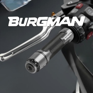 For Suzuki BURGMAN 650 400 125 200 AN125 AN650 AN400 AN200 Motorcycle  Accessories Aluminum Handle Grip 22mm Handlebar Grips With Bar End Plugs