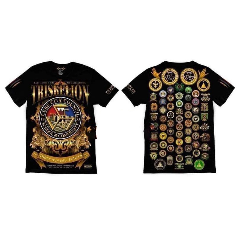 TRISKELION/TAU GAMMA PHI FRAT SHIRT SUBLIMATION (ccc Fs). | Shopee ...