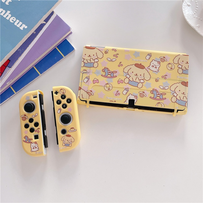 Nintendo Switch OLED Case Street Fashion Animation Theme Yellow Style ...