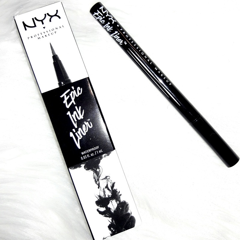 NYX Epic Ink Liner NYX EYELINER PENCIL Black NYX Epic Ink Liner Headed makeup eyeliner pencil