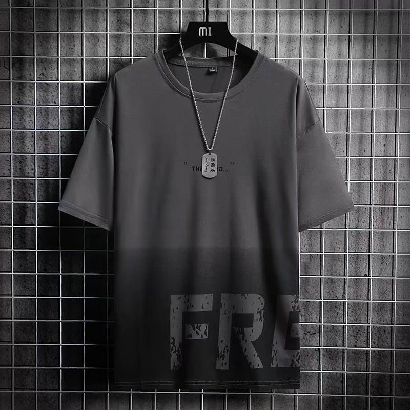 M Xxxxl Summer Mens Thin Crew Neck Short Sleeve T Shirt Street Style