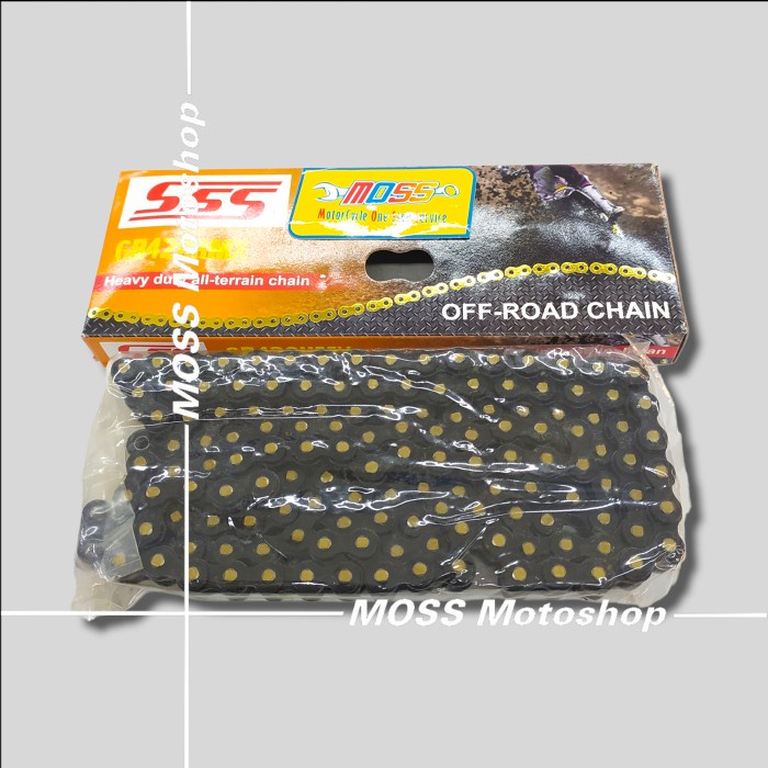 SSS CHAIN 428 X 140L HMX BLACK SERIES ORIGINAL | Shopee Philippines