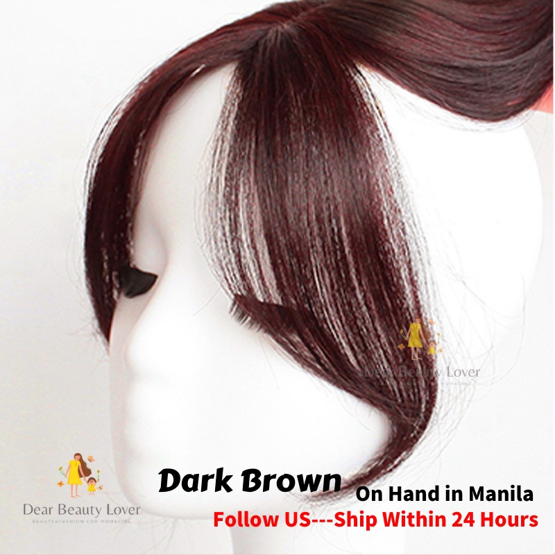 3D Air Bangs Hair Extension Clip in Bangs Hair Extensions Fringe Natural Hair Wigs for Woman Shopee Philippines