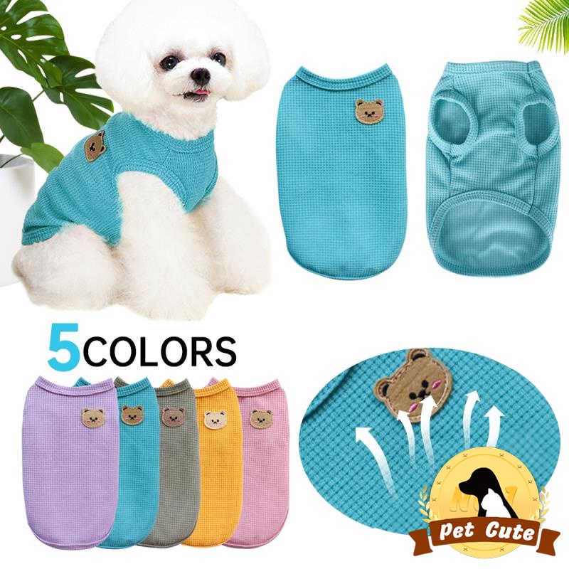 Pet Dog Cat Clothes For Boy Female Male Puppy Kitty Shitzu Clothing