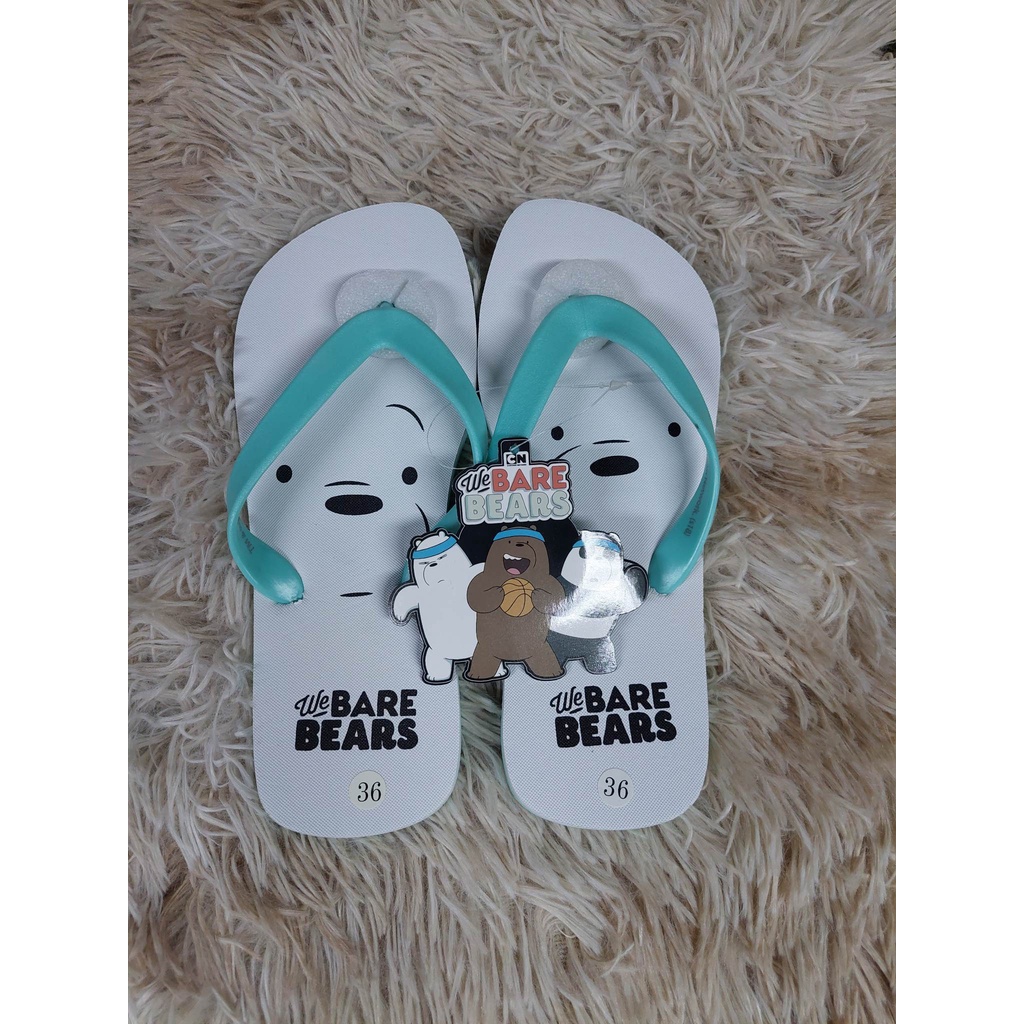 we bare bears slippers