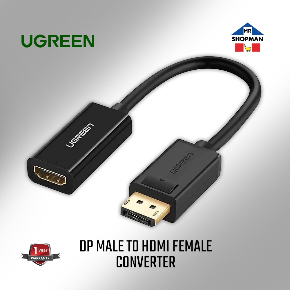 Ugreen P K Dp Display Port Male To Hdmi Female Converter Adapter Mm