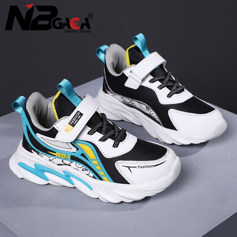 3Color Leather Kids Sport Shoes Boys Running Sneakers 3-15Years Casual ...