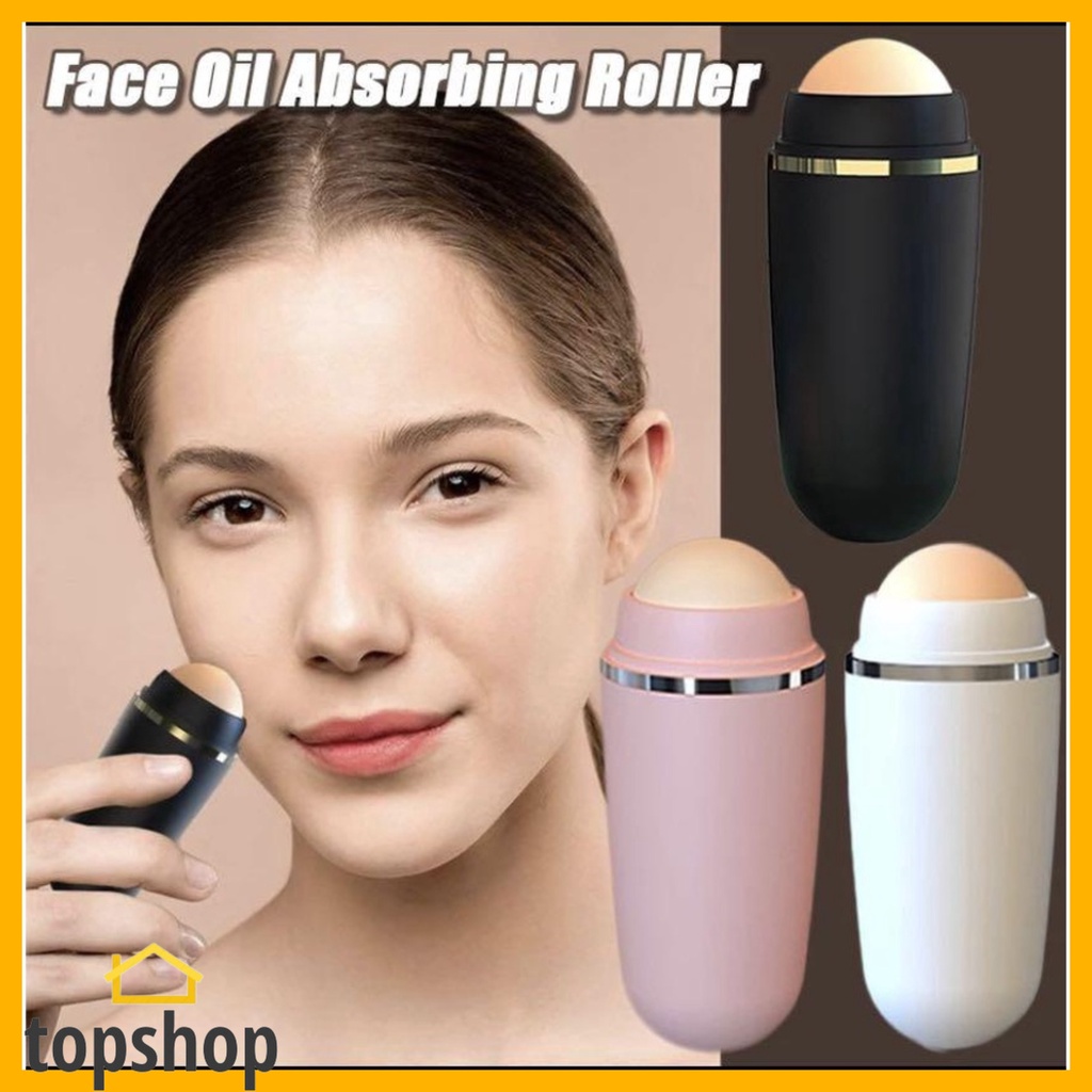 Natural Volcanic Roller Oil Control Rolling Stone Face Oil