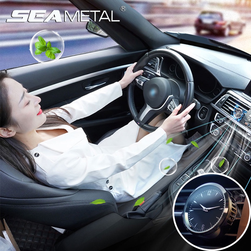 SEAMETAL Cars Air Outlet Car Aromatherapy Clock Vent Watch Shaped ...