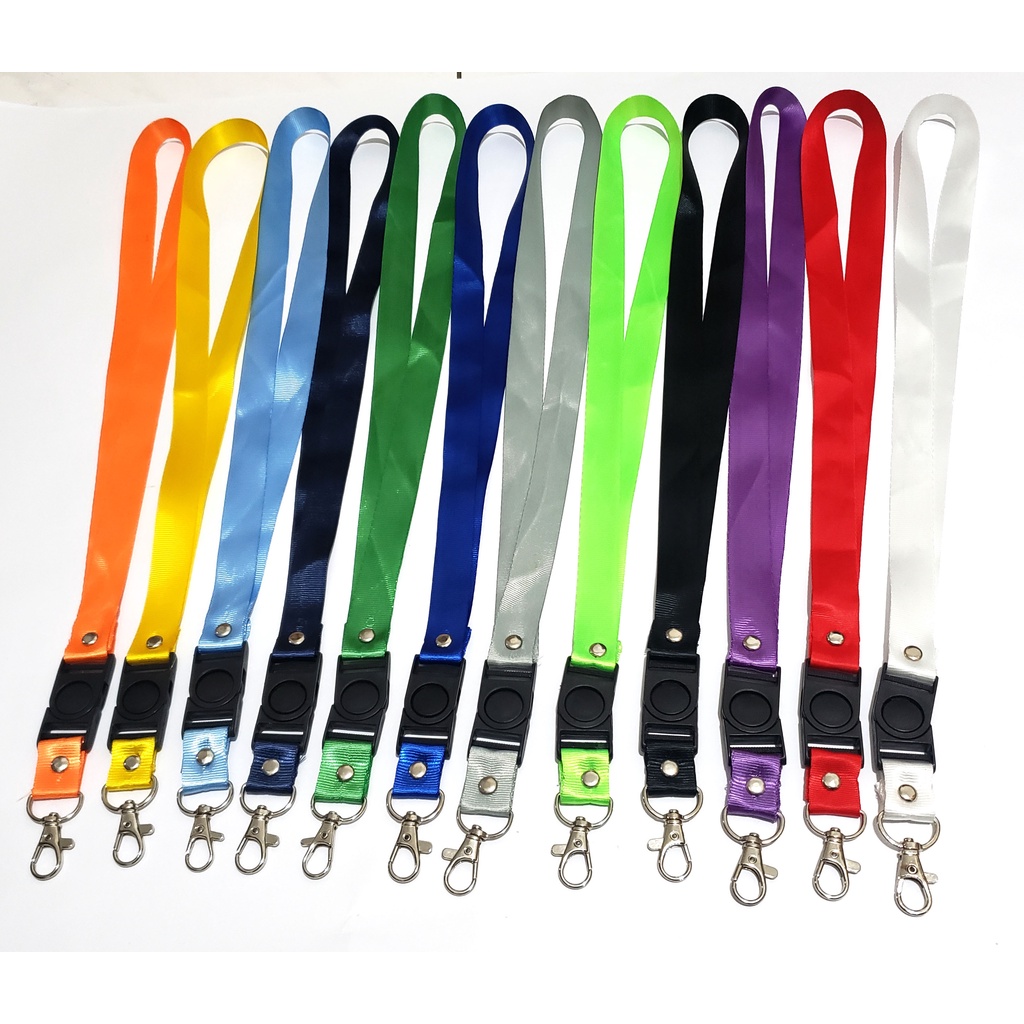 Tali JADI stoper 1.5 cm/Tali Lanyard ID Card Name Tag Size 1.5 cm ...