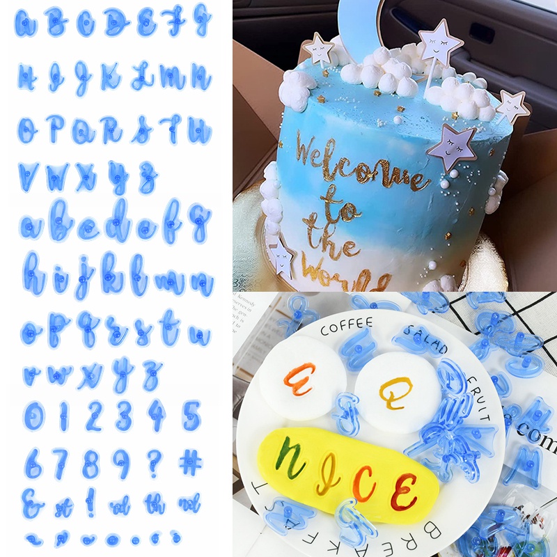 Alphabet Number Letter Cake Mold Cookies Cutter 3D Biscuit Stamp Fondant Baking Cake Embossing Mold DIY Cookie Tools Accessories Shopee Philippines